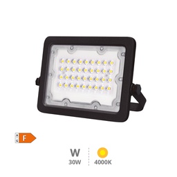 [202600081] Proyector aluminio LED 30W 4000K IP65 Negro