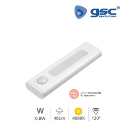 [203000001] LED cabinet light with twilight and motion sensor 4000K