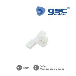 [204005002] T shape clips for 8mm LED strips