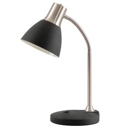 [204200025] Lampe à bras articulé Nenet E27 Noire