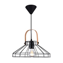 [204400018] Fundi series pendant lamp E27 Ø340MM black