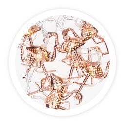 [204600006] Flamingos LED de cobre 1,5 m 2700 - 3000 K