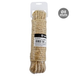 [402020001] 8mm sisal rope 15m