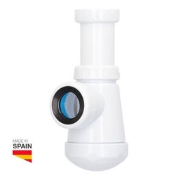 [404035004] Siphon bouteille extensible sortie Ø40 mm réducteur Ø32 mm raccord 1&quot;1/2