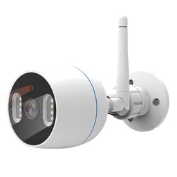 [405025000] Câmara exterior inteligente via Wi-Fi com visão noturna a cores 1080P-2 MP