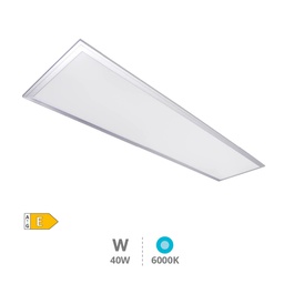 [203400015] Hassi LED recessed panel rectangular 40W 6000K Niquel
