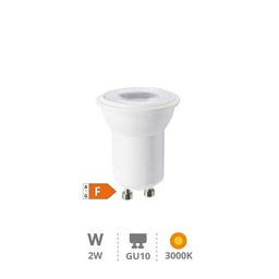 [200621028] Lâmpada LED ultrabrilhante 2 W GU10 3000 K