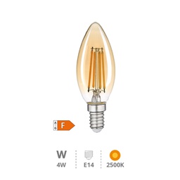 [200671004] Ampoule LED flamme Vintage 4 W E14 2500K