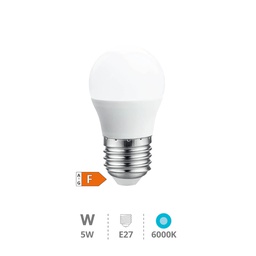[200685007] Ampoule LED sphérique 5 W E27 6000K 12 - 24V