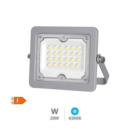 [202600059] Projecteur aluminium LED 20W 6500K IP65 gris