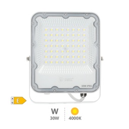 [202600065] Projecteur aluminium LED 30 W 4000K IP65 Blanc