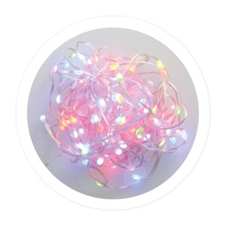 [204805014] Grinalda LED inteligente via Wi-Fi e Bluetooth 10 m com USB + comando RGB IP65