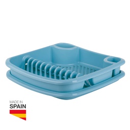 [401045020] Escorredor com bandeja Azul