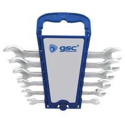 [502055026] Set of 6 open end wrenches 6 to 17mm