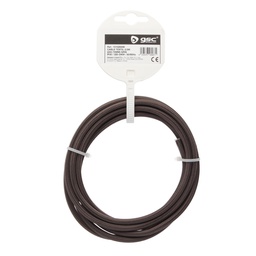 [101025006] Cabo têxtil 2,5 m (2 x 0,75 mm) Cinzento