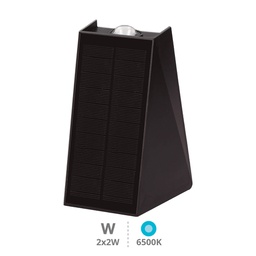 [200210022] Jankia Solar LED Bulkhead 2x2W 6500K IP54 Black