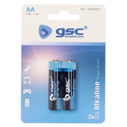 [106000027] Pila alcalina GSC evolution LR6 (AA) Blister 2u