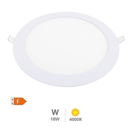 [201000074] Downlight encastrável LED redonda 18 W 4000 K Branco – Libertina