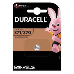 [106000036] Pila para reloj Duracell 370/371 (SR69) Blister 1u