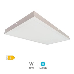 [203405022] LED surface backlit panel 40W 6000K 120x30cms. White