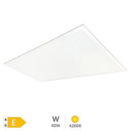 [203400033] LED recessed panel 40W 4200K 120x30cms. White